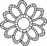 Large Flowers coloring pages To Download And Print For Free sketch template