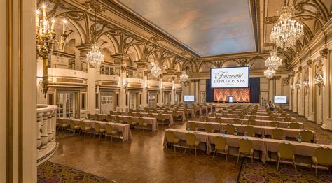 Boston Meeting & Conference Spaces | Fairmont Copley Plaza