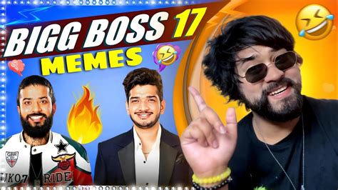 BIGG BOSS 17 MEMES PART-1 | UK 07 RIDER BIGG BOSS MEMES - YouTube