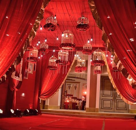 Royal red for your royal wedding! Venu | Fun wedding decor, Wedding ...