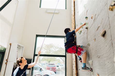 Briggs YMCA Rock Climbing Wall