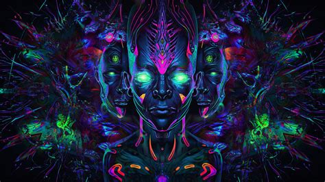 Wallpaper : kristal, kepala, kuno, alien, trippy, psychedelic 3642x2048 - Rynios - 2255320 - HD ...