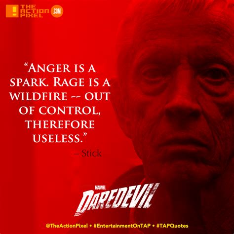 #TAPQuotes | Daredevil’s Stick needs your anger, not your rage – The Action Pixel