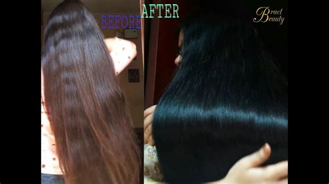 2 Step Henna Indigo Process| Dye Hair Black Naturally With Henna+Indigo - YouTube