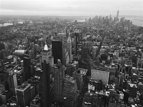 1920x1080 wallpaper | gray scale photo of new york city skyline | Peakpx