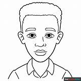 Realistic Boys Coloring Pages  Nation sketch template