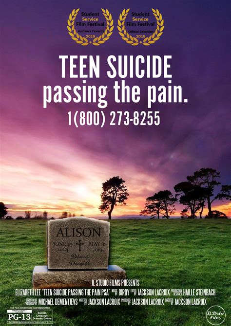 Teen Suicide PSA (Public Service Announcement) (2019)