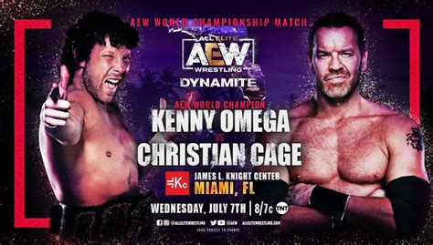 [Fan Creation] Kenny Omega vs. Christian Cage for the AEW World ...