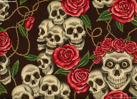 Desktop Skulls Roses 4k Wallpapers - Wallpaper Cave