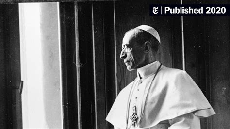 Unsealed Archives Give Fresh Clues to Pope Pius XII’s Response to the Holocaust - The New York Times