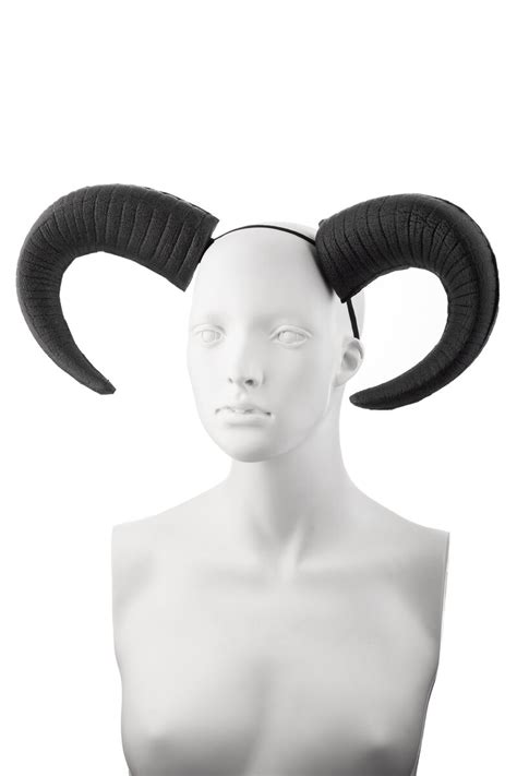 Black Goat Horns | Cybershop