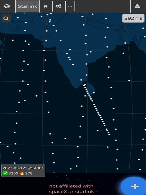 Live Starlink Satellite and Coverage Map | PDF