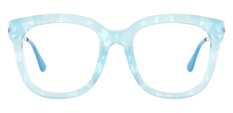 Aberdeen Square Prescription Glasses - Blue | Women's Eyeglasses ...