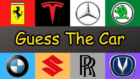 Guess The Car Brand Logo (Car Logo Quiz) - YouTube