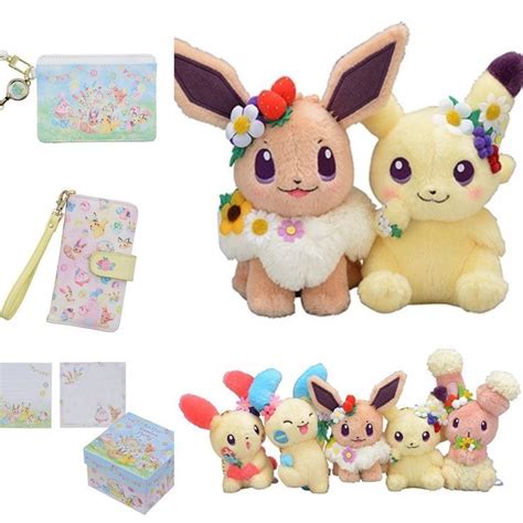 Super cute easter themed pokemon merch! I love the adorable pikachu and eevee plushies!! 😍 ...