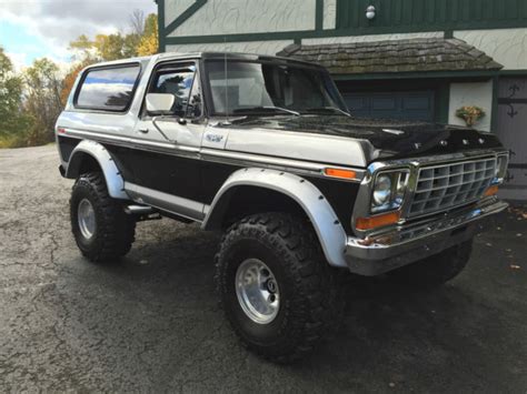 1978 Ford Bronco 4x4 - 4 Speed - Lifted - Restored To Like New ...