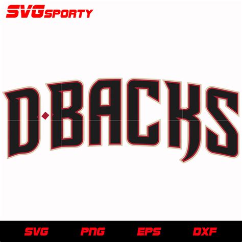 Arizona Diamondbacks DBACKS svg, mlb svg, eps, dxf, png, digital file ...