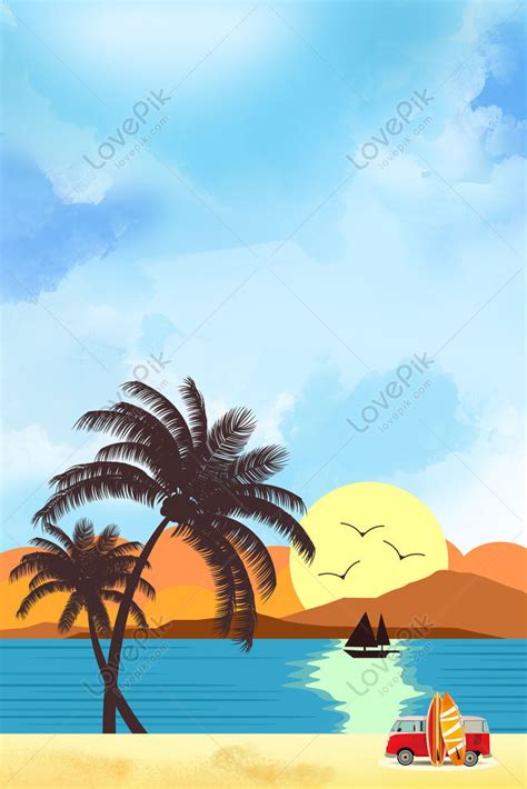 Background Pantai Cartoon - vrogue.co