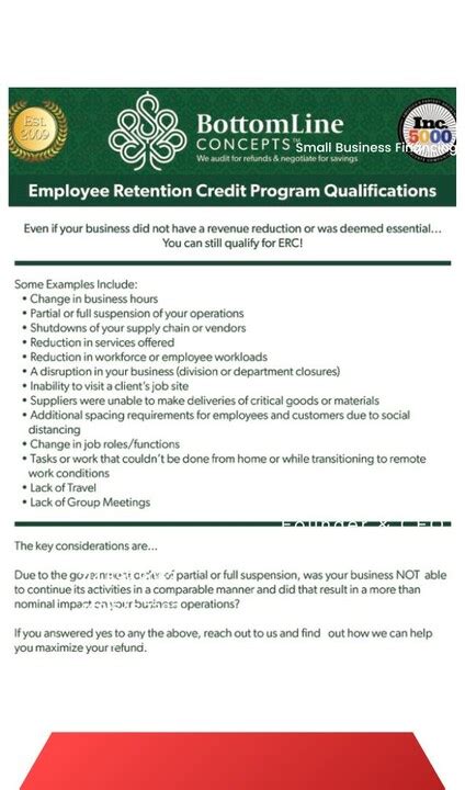 Employee Retention Credit