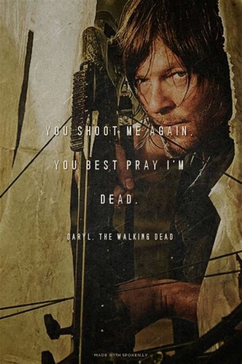 Daryl Quote - The Walking Dead Fan Art (38865821) - Fanpop