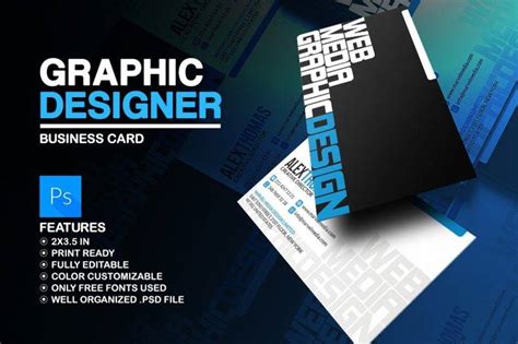 17+ Graphic Designer Business Card Templates - AI, Word, Publisher