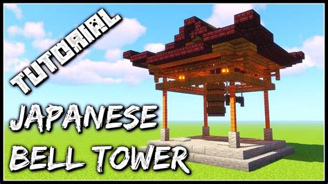 How To Build A Japanese Bell Tower | Minecraft Tutorial in 2020 | Minecraft tutorial, Minecraft ...