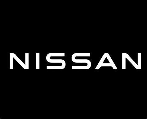 Nissan Brand Logo Car Symbol Name White Design Japan Automobile Vector Illustration With Black ...