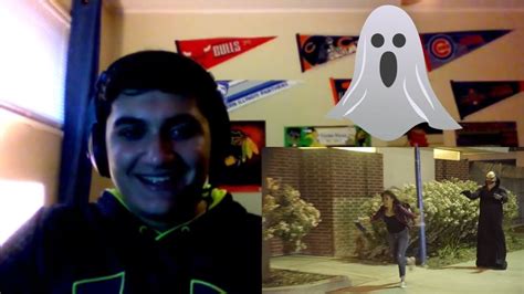 SCARY FLYING GHOST PRANK!! - REACTION - YouTube