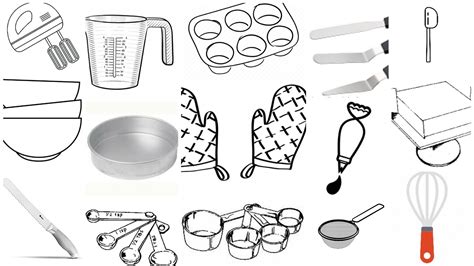 Cake Baking Tools & Equipment - Zeel's Kitchen