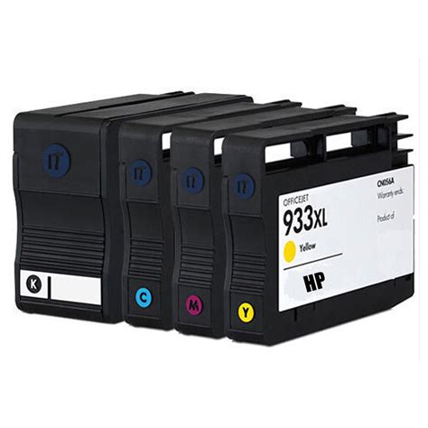 4x Compatible hp932XL hp933XL ink cartridge For HP OfficeJet Pro 6100 6600 6700 HP OfficeJet ...