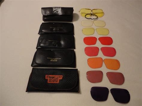 Decot Shooting Glasses with 8 Sets of Lenses -SOLD- | Trapshooters Forum