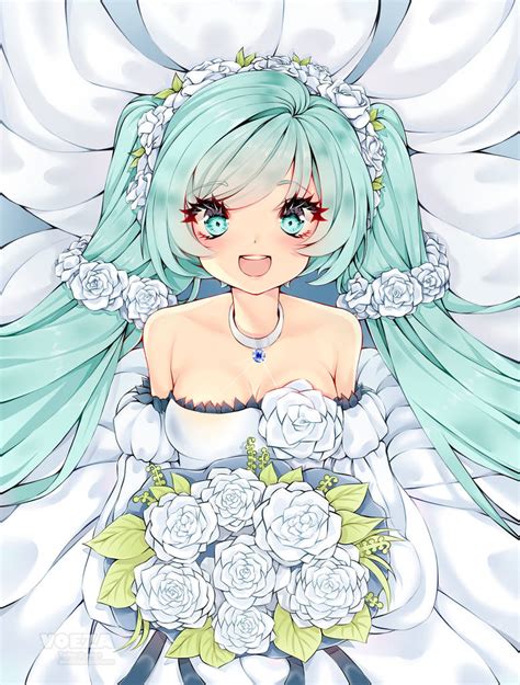 Hatsune Miku Wedding by voeza on DeviantArt