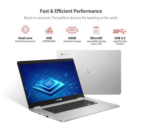 ASUS Chromebook C523｜Laptops For Work｜ASUS India