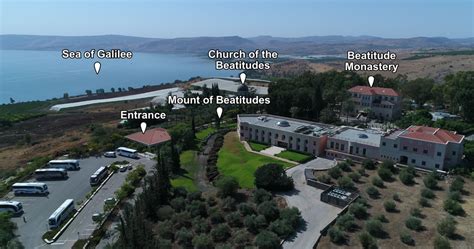 Mount of Beatitudes & the Sermon on the Mount. HolyLandSite.com