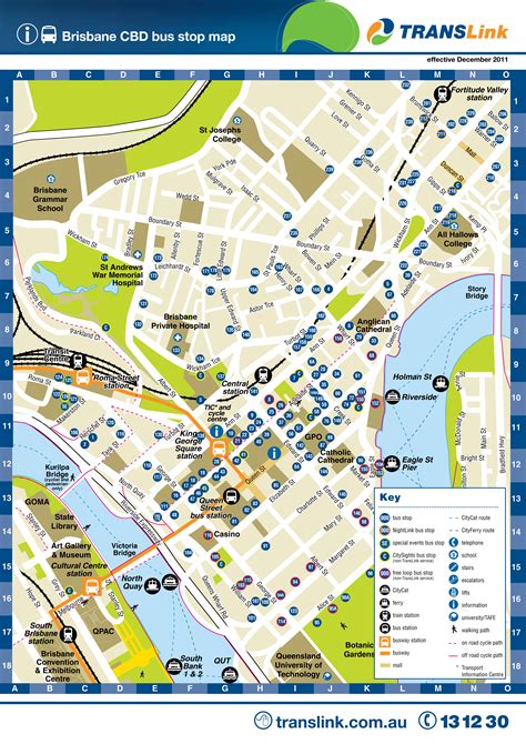 Brisbane City Center Map Throughout Printable Map Of - vrogue.co