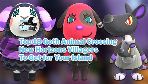 Animal Crossing Goth Characters - Design Talk