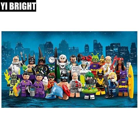 5D Diamond Painting Lego Heroes Kit | Bonanza Marketplace