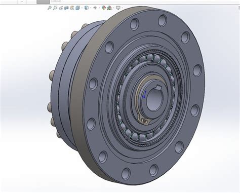 Harmonic drive design and developments - download free 3D model by Manoj Sharma - Cad Crowd