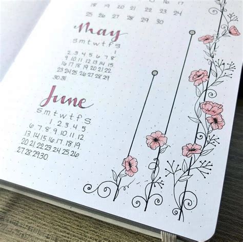 45 Beautiful Bullet Journal Flower Doodles — Joyful Journaler