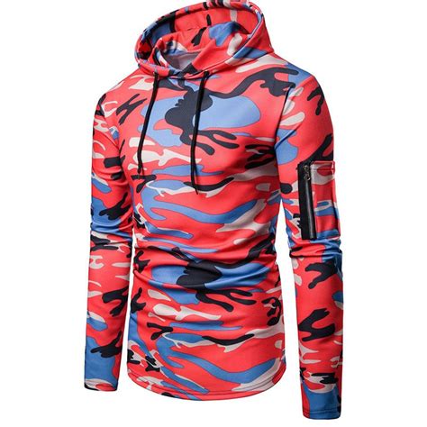 High Quality Camouflage Hoodies Men Fashion Sweatshirt Camo Hoody - Military Shopping