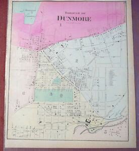 1873 map Dunmore, PA | eBay