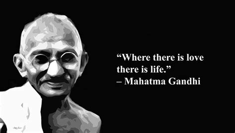 Gandhi Quotes Love | Wallpaper Image Photo