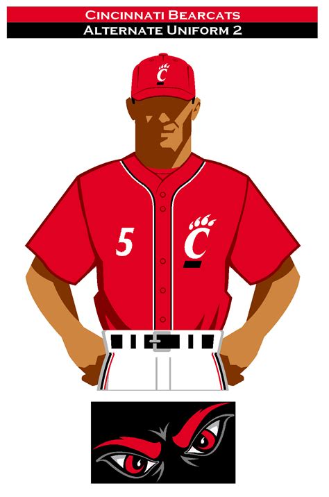 Cincinnati Bearcats Alternate Uniform #2 | Cincinnati bearcats ...