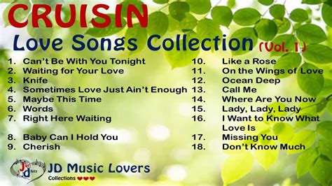 Cruisin Love Songs Vol.1/ JD Music Lovers - YouTube