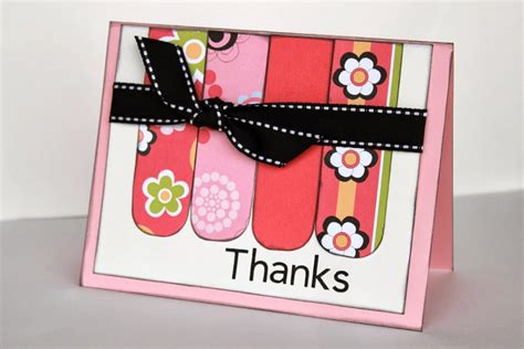 Thanks Card Tutorial - Food Crafts and Family