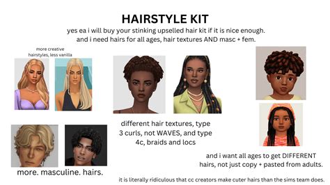 Sims 4 Nifty Knitting Hair Remake - vrogue.co