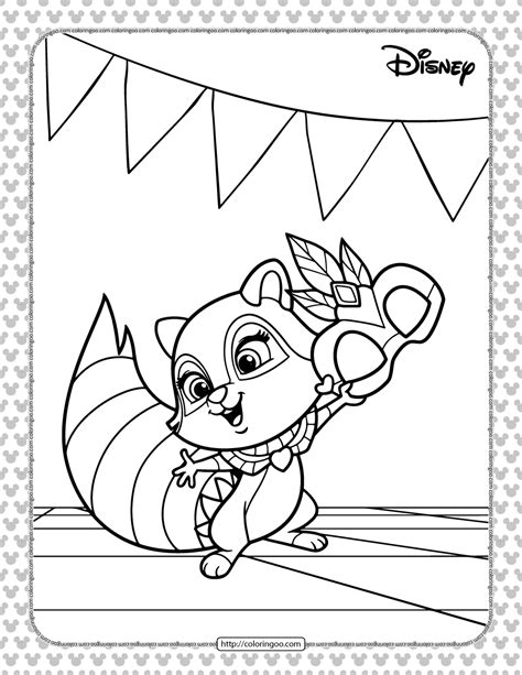 Whisker Haven Tales Windflower Coloring Page