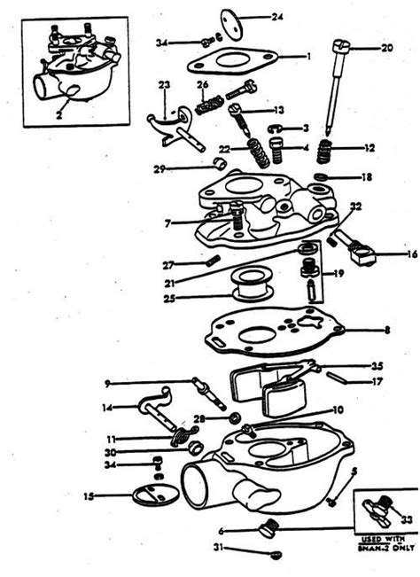 Ford 8N Carburetor Diagram