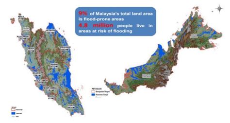 2 Topographic map of the flood risk area in Malaysia (NADMA Guidebook,2017) | Download ...