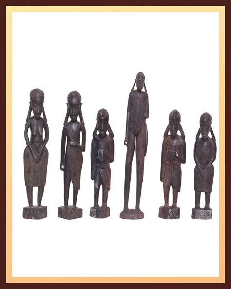 Skulpturen African Ebony Sculptures: African Artisans, Particularly ...